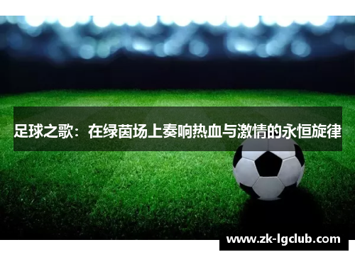 足球之歌：在绿茵场上奏响热血与激情的永恒旋律