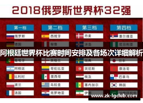 阿根廷世界杯比赛时间安排及各场次详细解析 阿根廷世界杯比赛时间安排及各场次详细解析